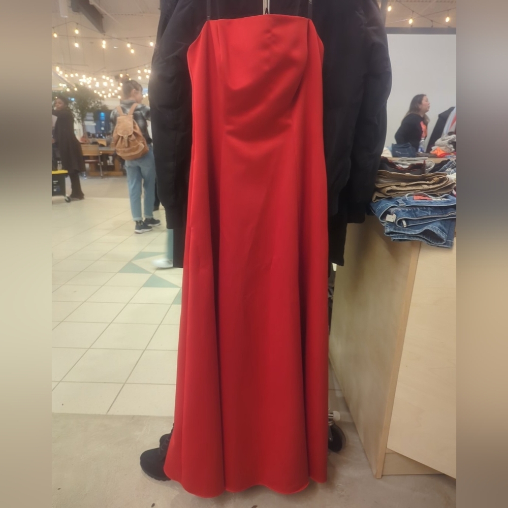 Lori Ann Red Evening Gown